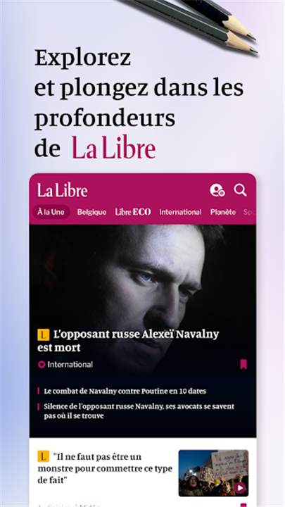 La Libre screenshot1