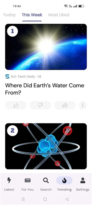 Science News screenshot1