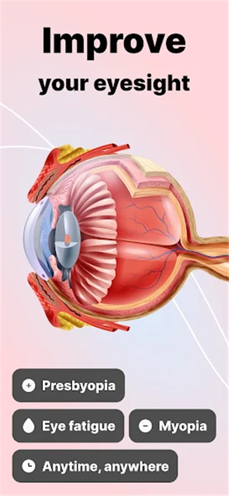 Eye exercises and Vision test screenshot2
