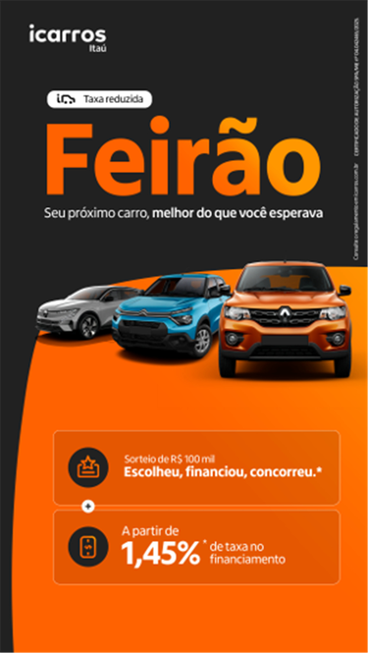icarros Itaú: comprar carros screenshot1
