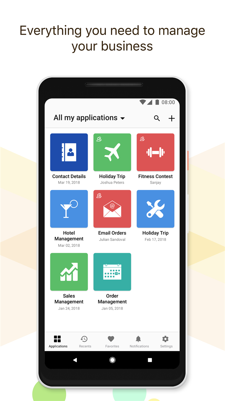 Zoho Creator: Lowcode Platform screenshot1