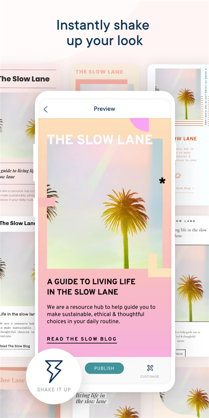 Milkshake — Website Builder screenshot3