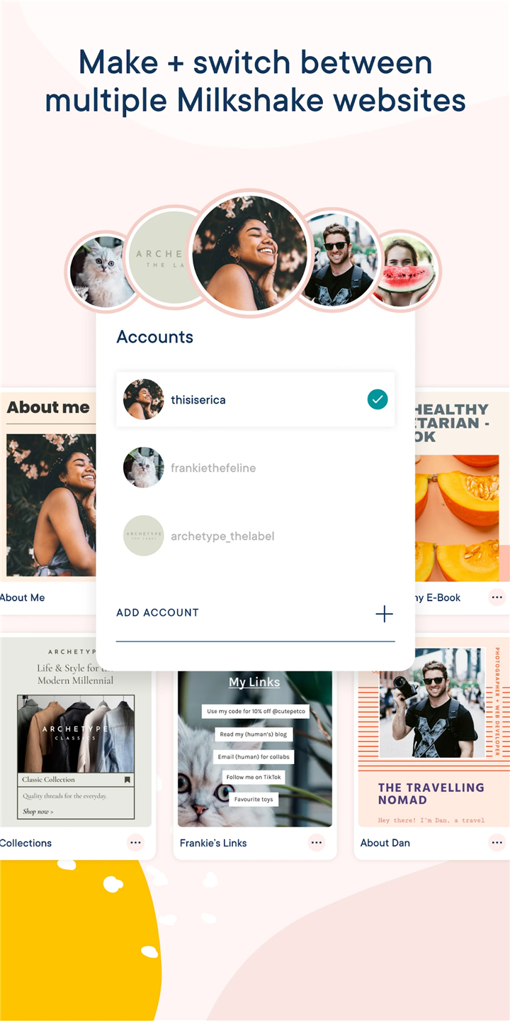 Milkshake — Website Builder screenshot6