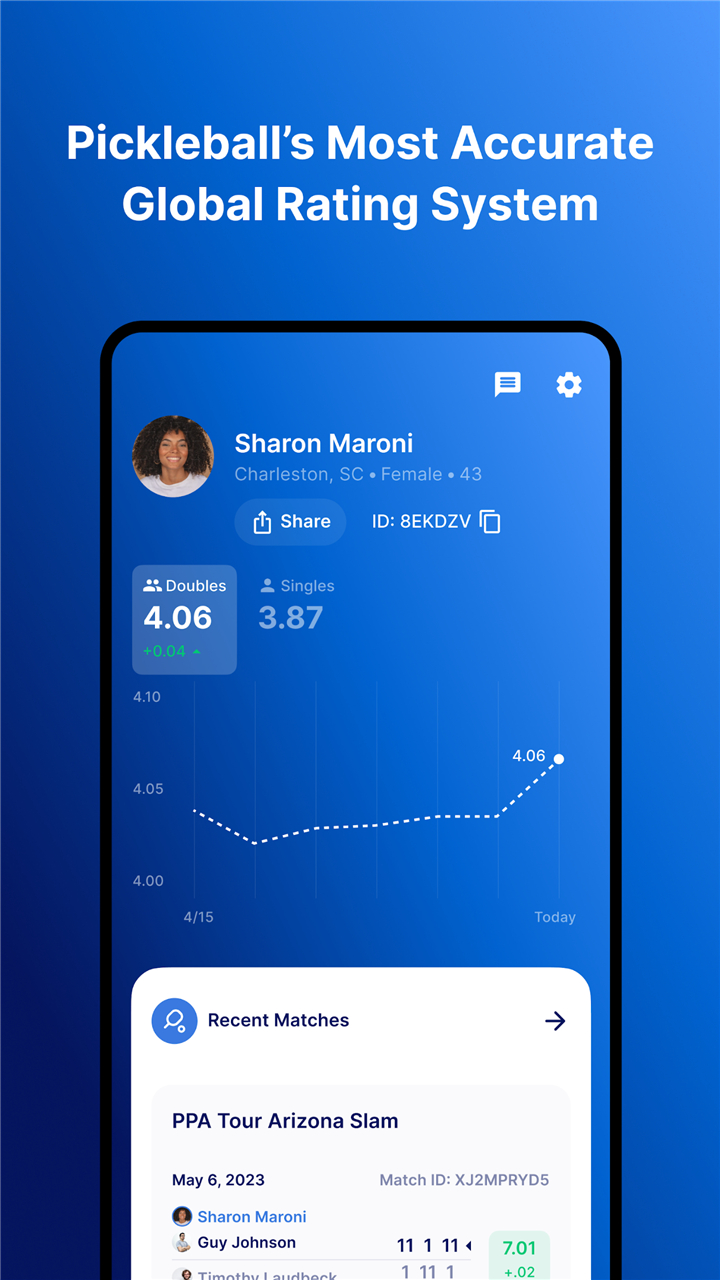 DUPR screenshot1