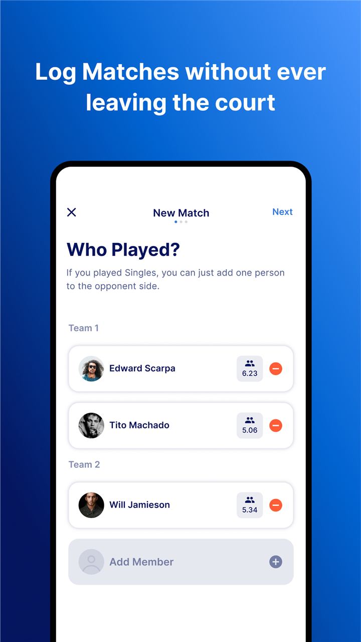 DUPR screenshot3