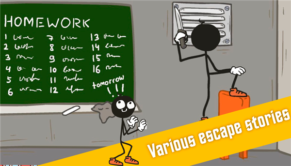 Stickman escape school super screenshot4