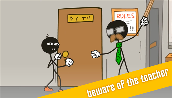 Stickman escape school super screenshot3