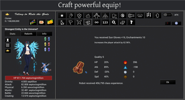 Idling to Rule the Gods screenshot4
