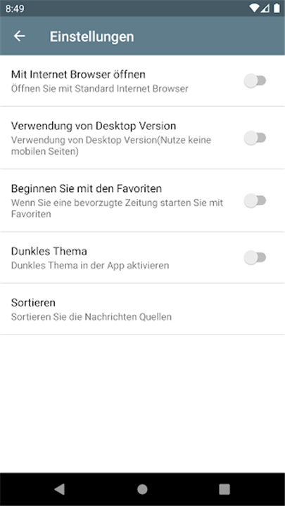 Schweiz Zeitungen screenshot6