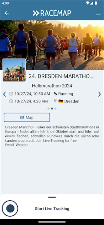 Racemap screenshot1