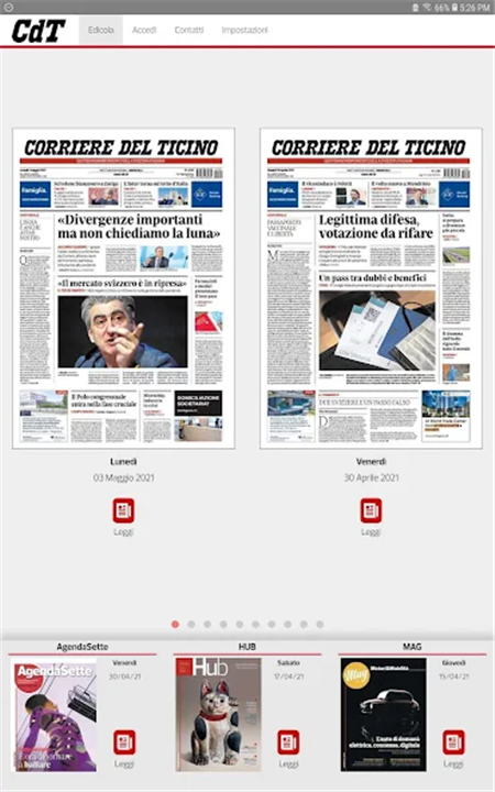 CdT E-paper screenshot1