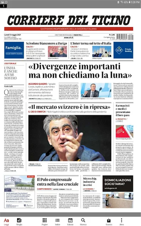 CdT E-paper screenshot2