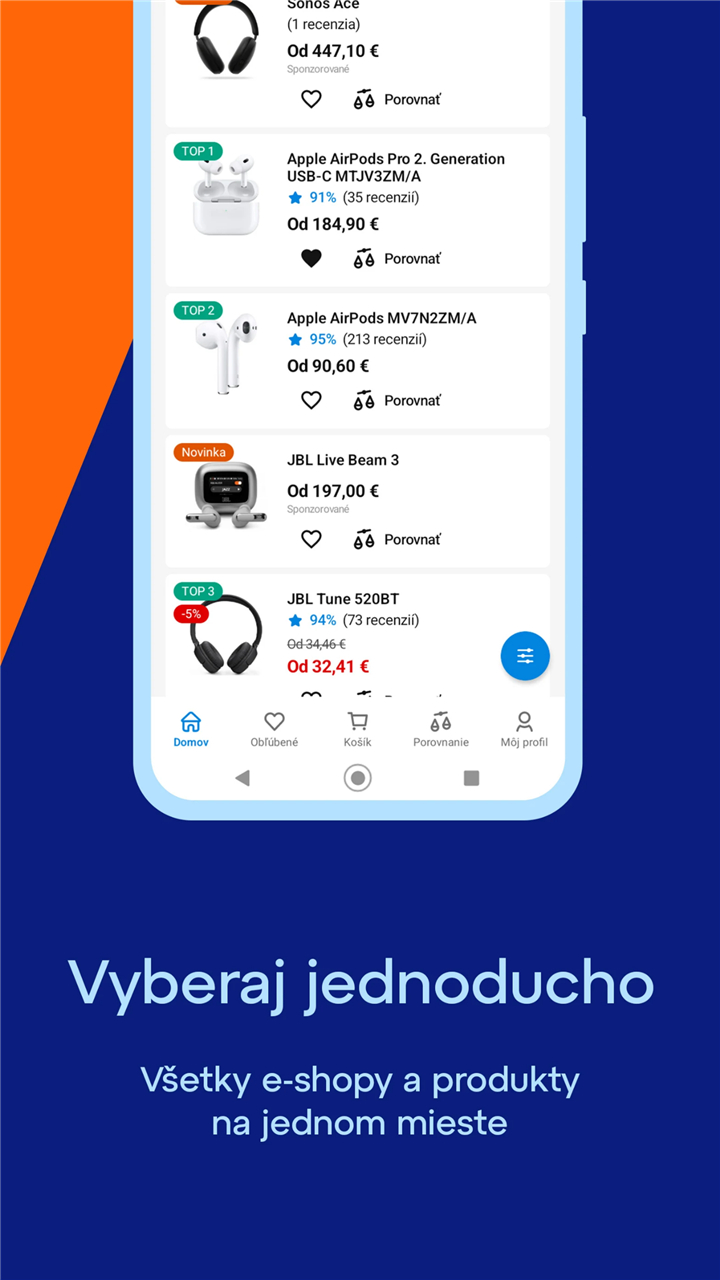 Heureka.sk - Porovnávač cien screenshot2