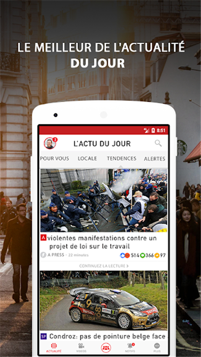 Alertes info Belgique screenshot3