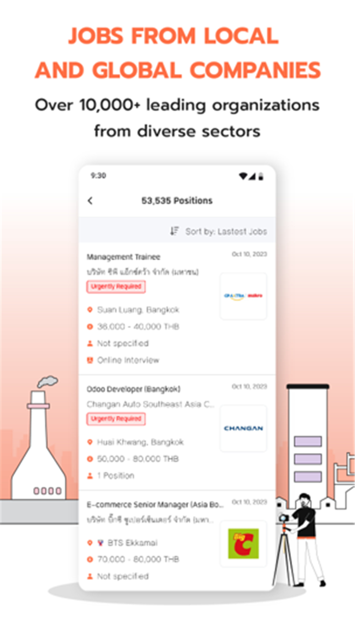 JobThai Jobs Search screenshot7
