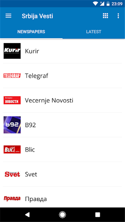 Najnovije Srbija Vesti screenshot1