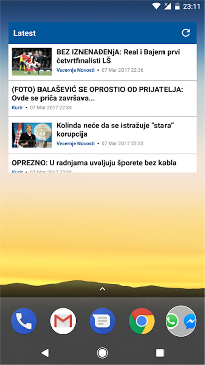 Najnovije Srbija Vesti screenshot4