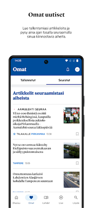 Aamulehti screenshot4