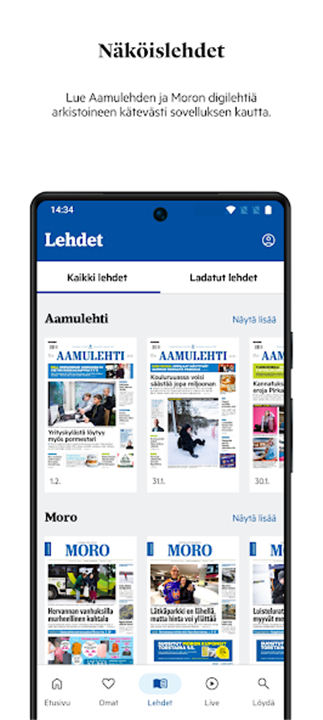 Aamulehti screenshot7