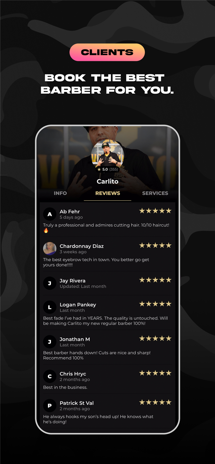 theCut: Barbershop Booking screenshot4