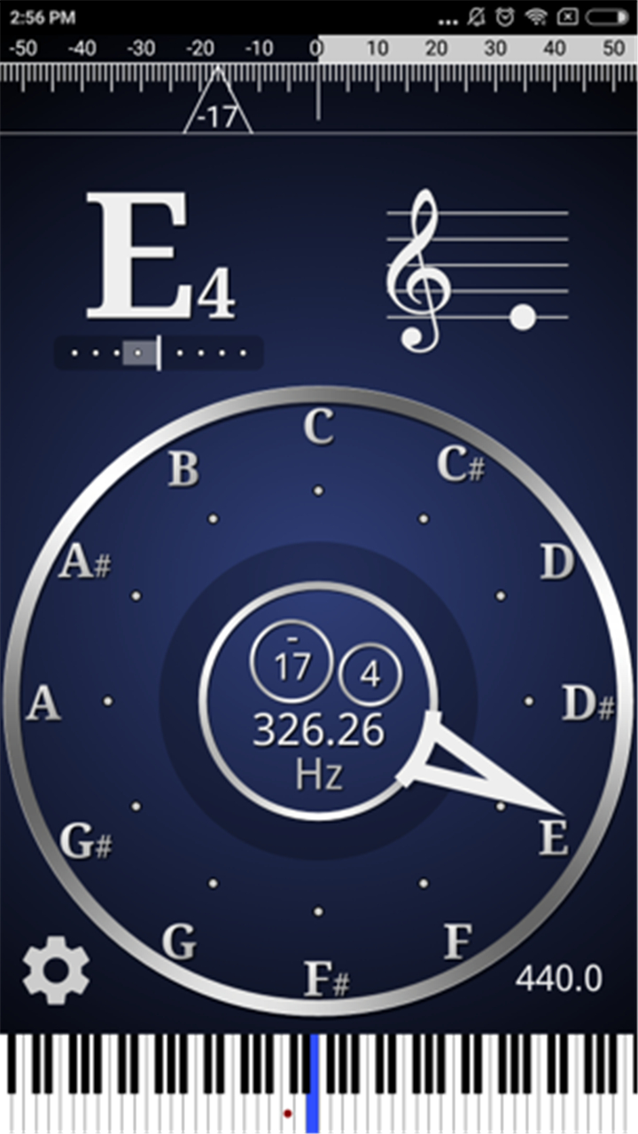 CarlTune - Chromatic Tuner screenshot1
