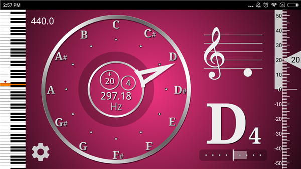 CarlTune - Chromatic Tuner screenshot2