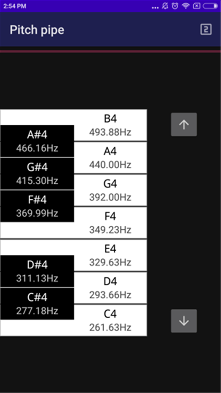 CarlTune - Chromatic Tuner screenshot7