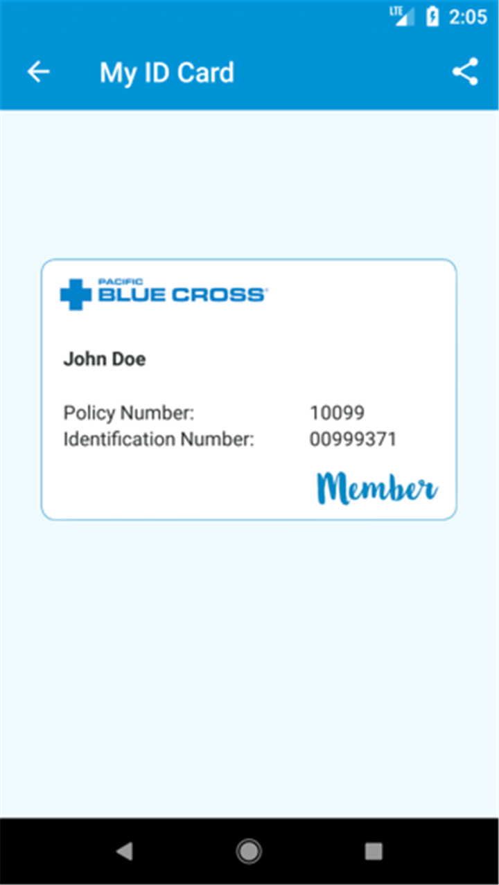 Pacific Blue Cross Mobile screenshot3