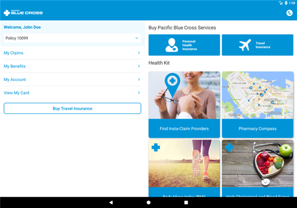 Pacific Blue Cross Mobile screenshot7