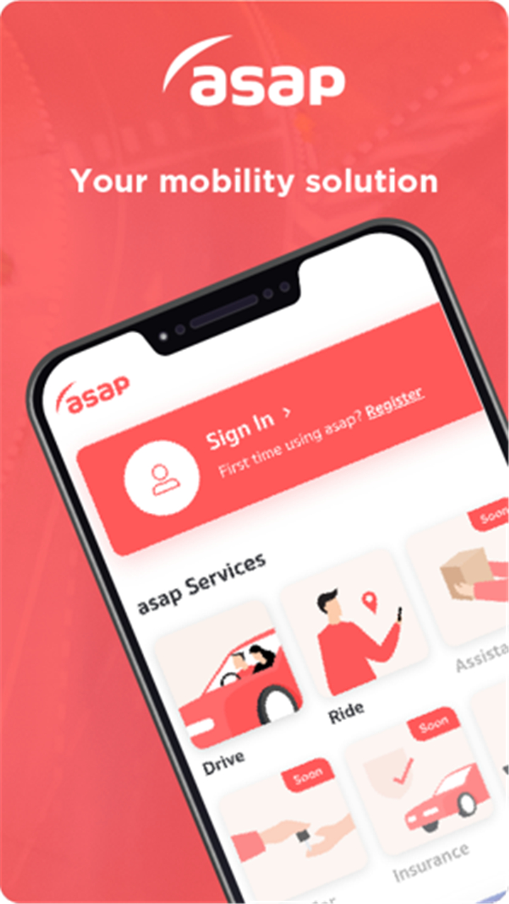 ASAP App screenshot1