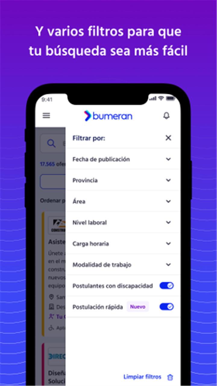Bumeran: búsqueda de empleo screenshot4