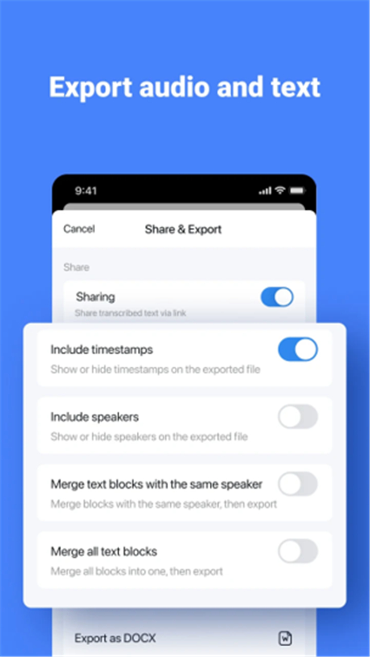 Notta-Transcribe Audio to Text screenshot6