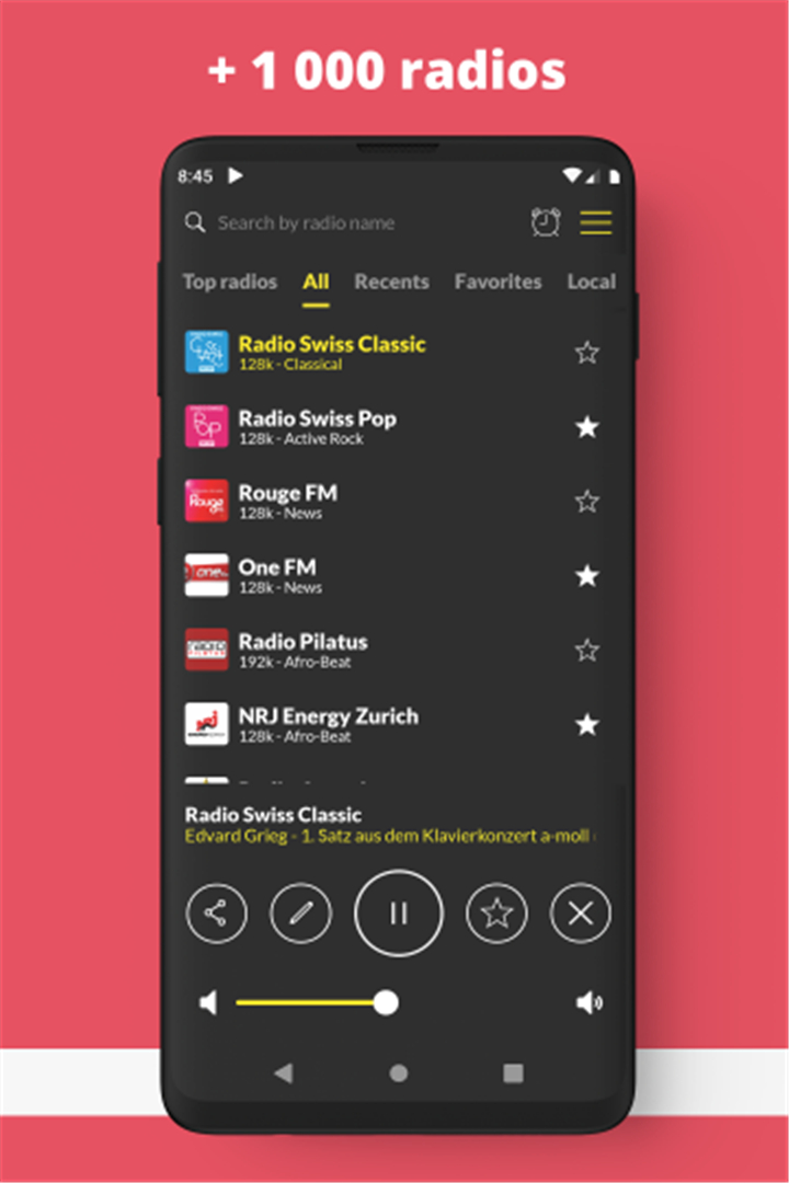 Radio Switzerland FM online screenshot2