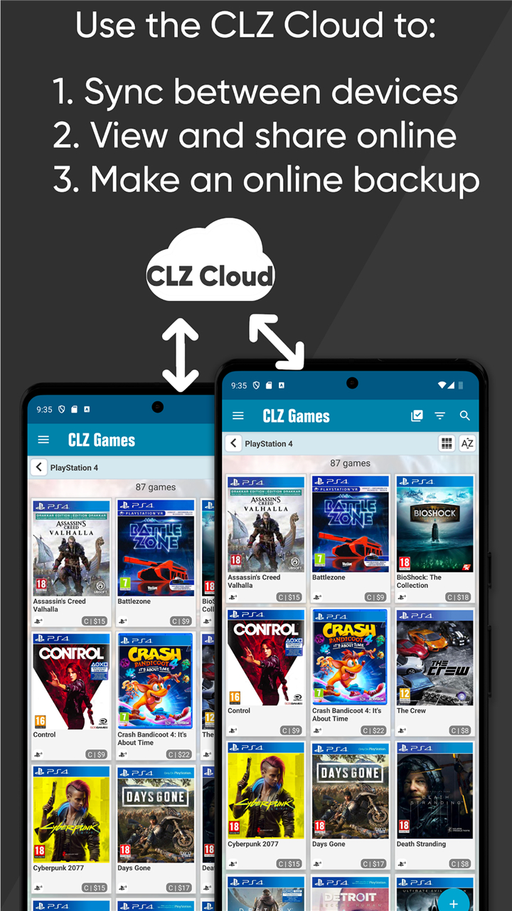 CLZ Games: video game database screenshot7