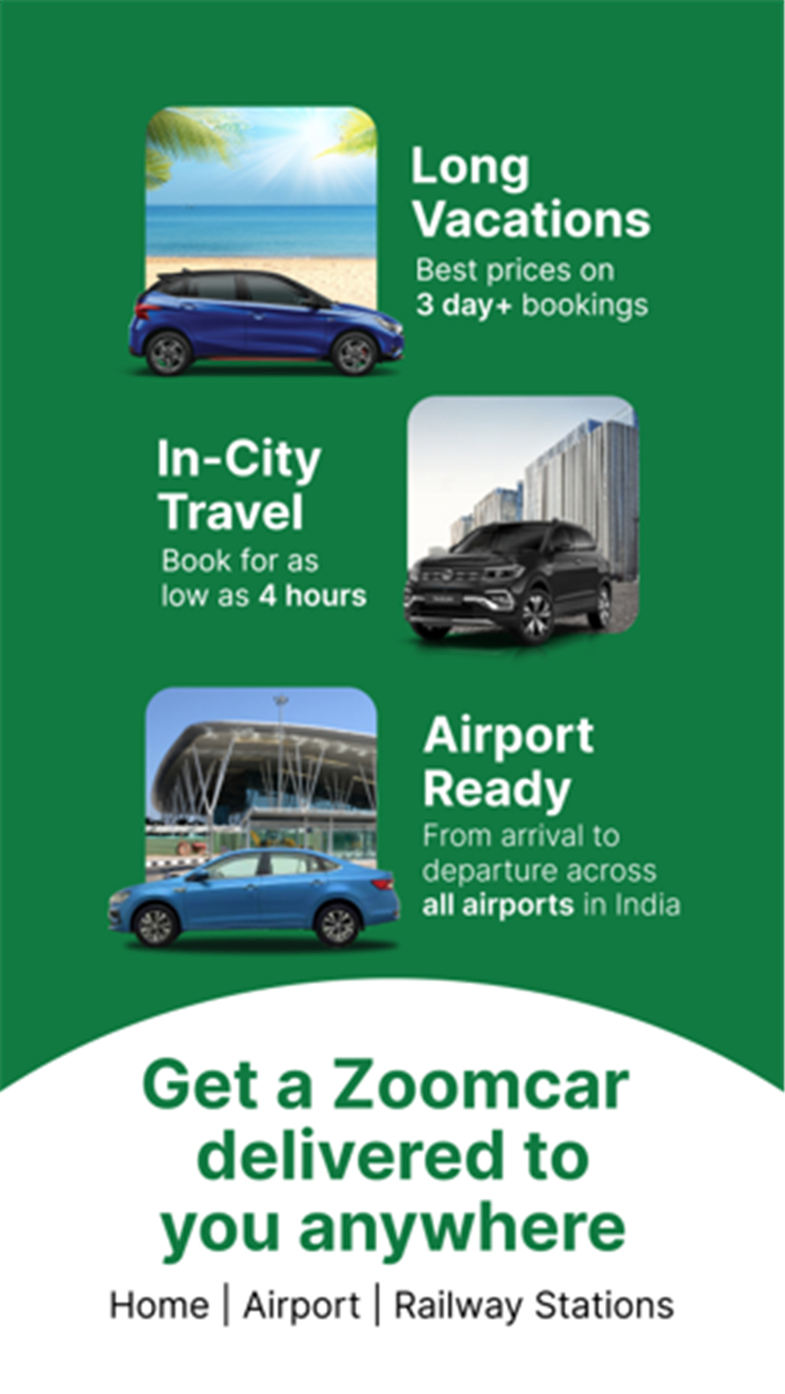 Zoomcar: Car rental for travel screenshot5