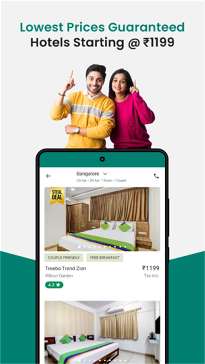 Treebo Club: Hotel Booking App screenshot5