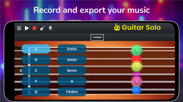 Guitar Solo: chords scales Fx screenshot5