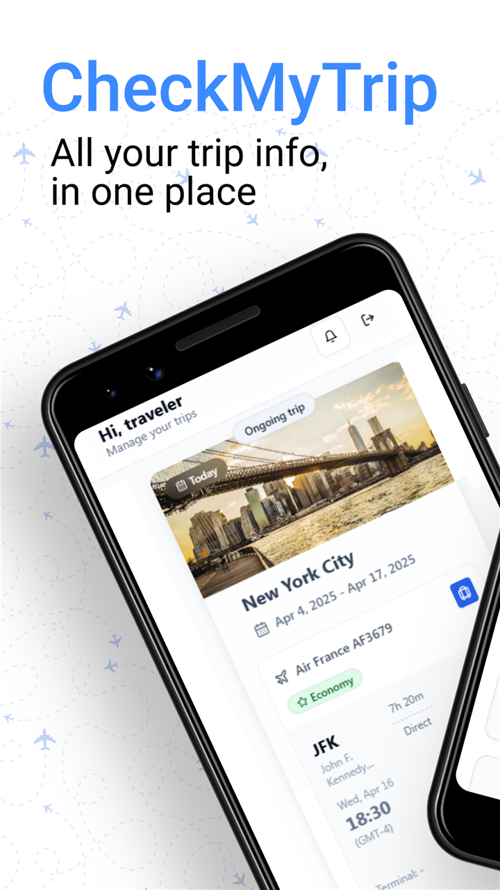 CheckMyTrip screenshot1
