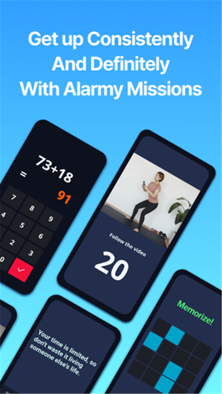 Alarmy - Alarm Clock & Sleep screenshot4