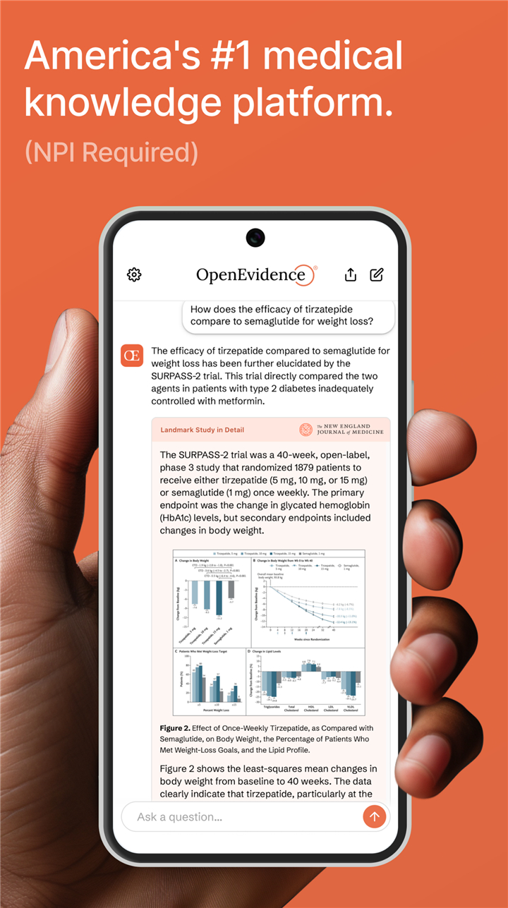 OpenEvidence screenshot1