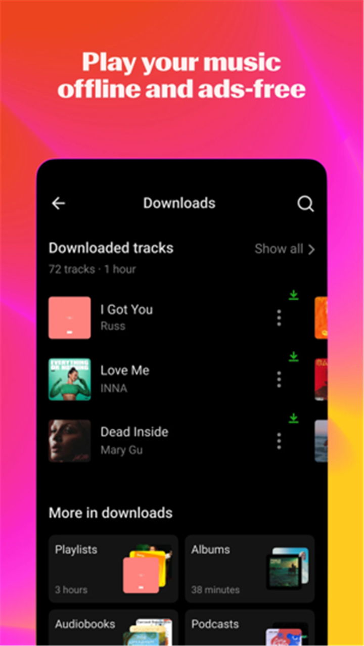 Yandex Music, Books & Podcasts screenshot7
