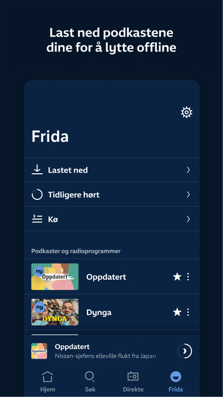 NRK Radio screenshot6
