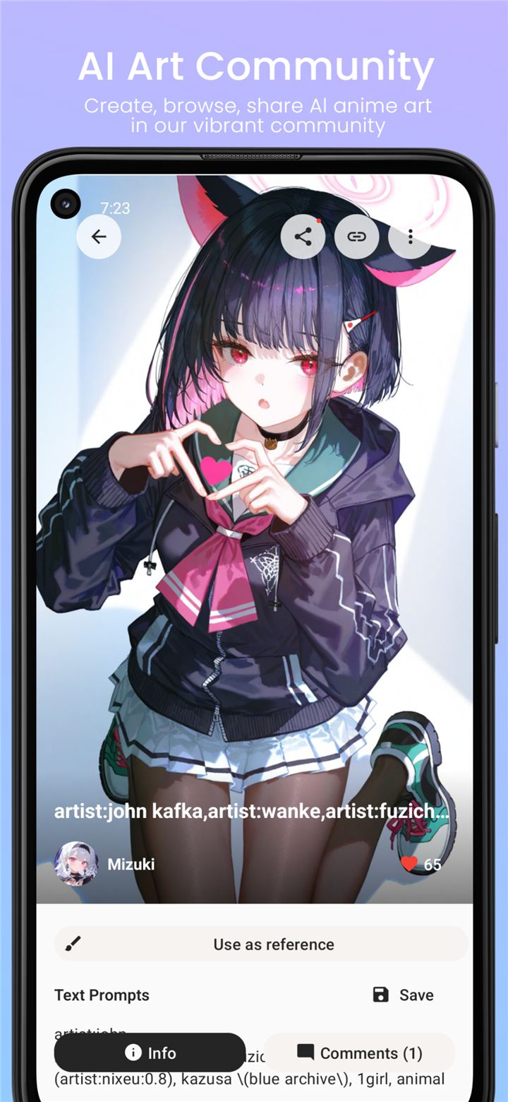 PixAI: AI Anime Art Generator screenshot2