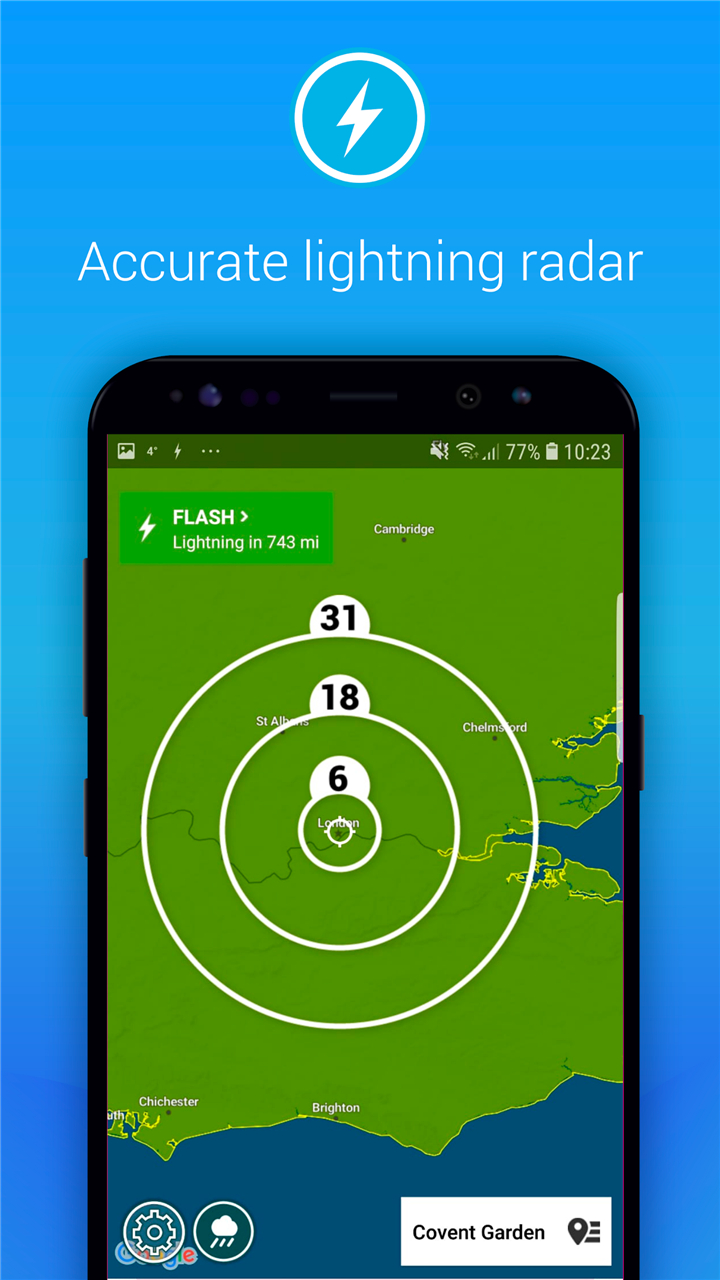Lightning Alarm Weatherplaza screenshot1