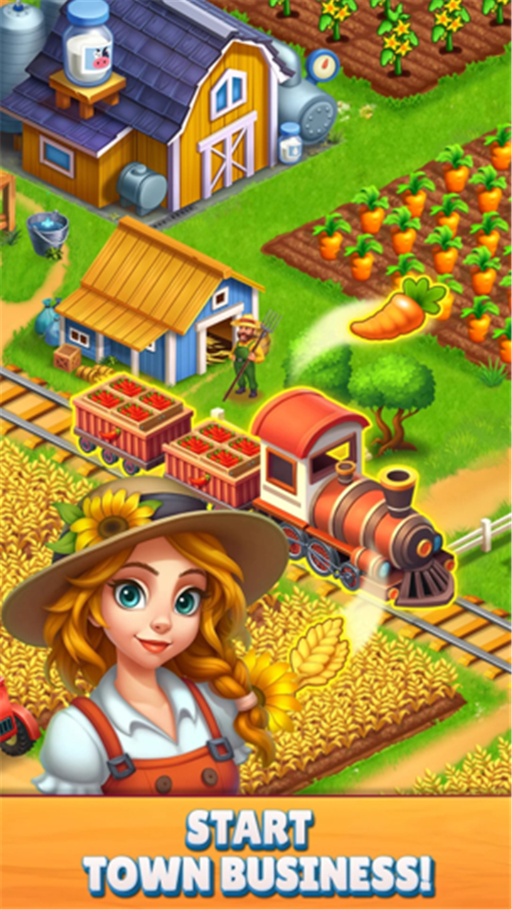 Solitaire TriPeaks Farm screenshot2