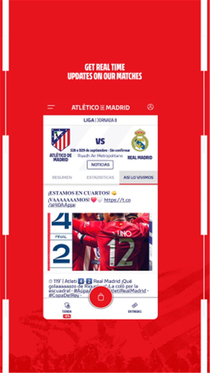 Atlético de Madrid screenshot5