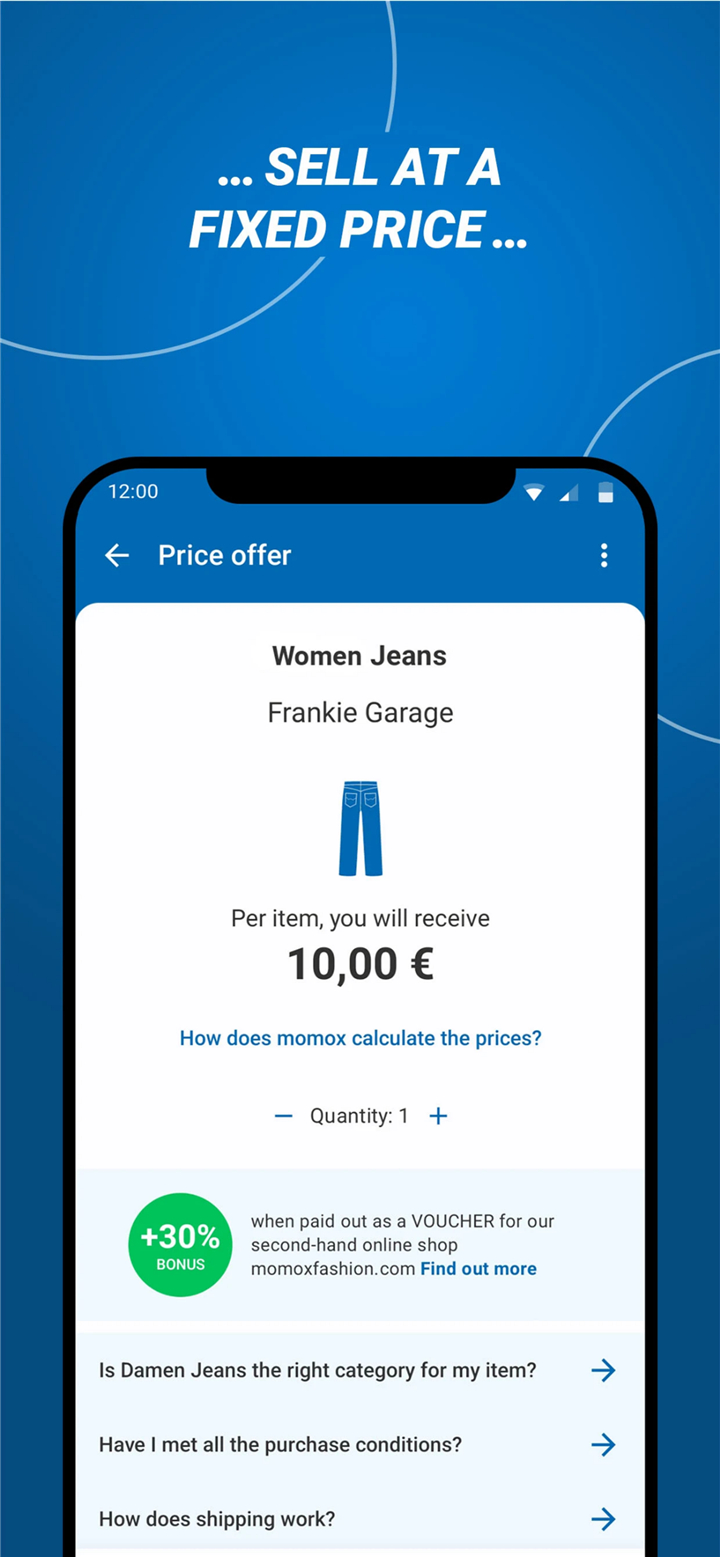 momox: sell books & fashion screenshot5