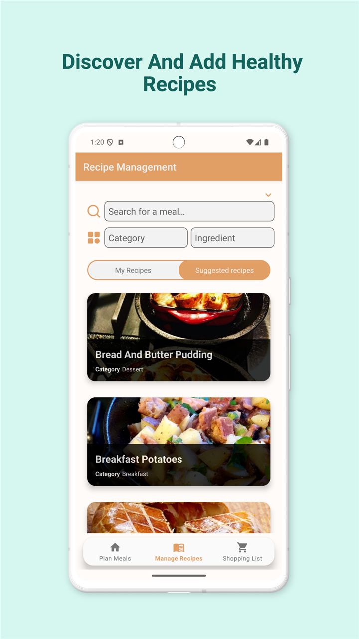 Meal Planner-Plan Weekly Meals screenshot4