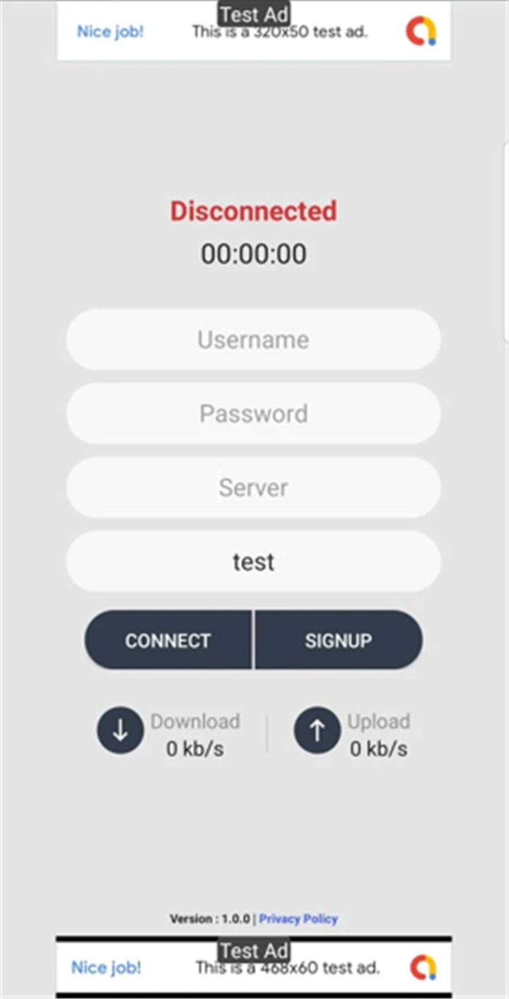 Howdy VPN screenshot1