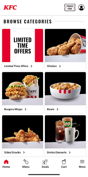 KFC Singapore screenshot3